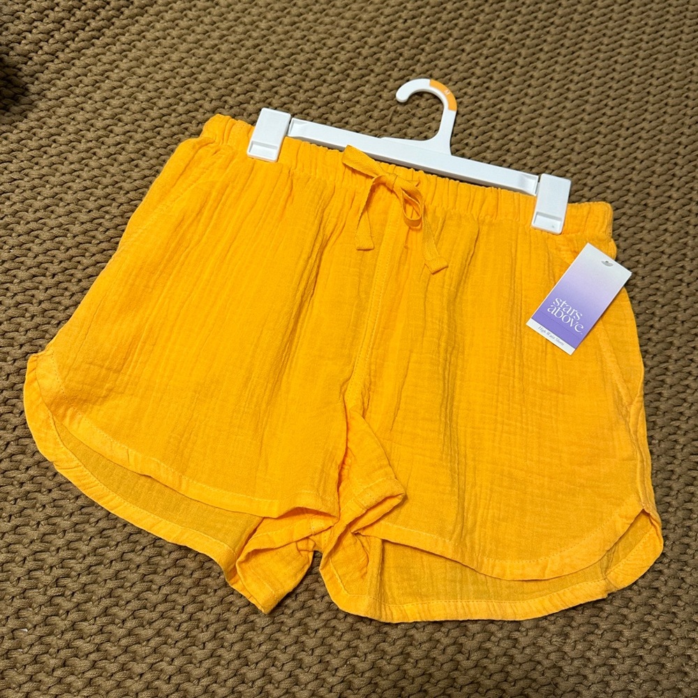 Stars Above Orange Lounge Shorts From Target Medium NEW WITH TAGS